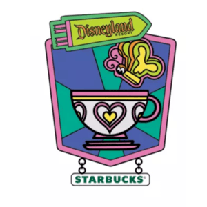 Starbucks Disneyland Mystery Pin: Mad Tea Party Alice in Wonderland Teacup